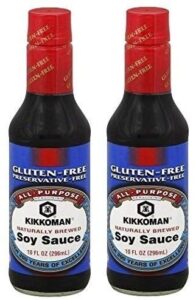 japanese gluten free soy sauce, 10 ounce (pack of 2)
