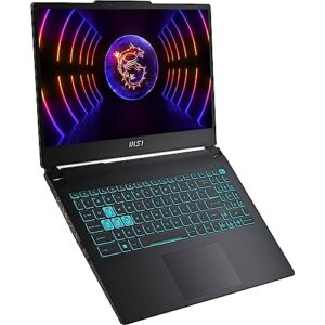 MSI Cyborg 15 15.6" FHD 144Hz Gaming Laptop - 13th Gen Intel Core i7-13620H 10-Core up to 4.90 GHz CPU, 32GB DDR5 RAM, 2TB NVMe SSD, GeForce RTX 4050 6GB, Wi-Fi 6 Gig+ Bluetooth 5.2, Windows 11 Pro