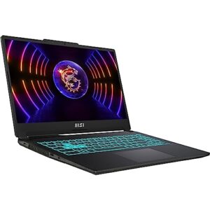 MSI Cyborg 15 15.6" FHD 144Hz Gaming Laptop - 13th Gen Intel Core i7-13620H 10-Core up to 4.90 GHz CPU, 32GB DDR5 RAM, 2TB NVMe SSD, GeForce RTX 4050 6GB, Wi-Fi 6 Gig+ Bluetooth 5.2, Windows 11 Pro