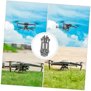 ibasenice Drone Stand Remote Control Toy Folding Bracket Rc Toys Drone Heightened Bracket Quadcopter Kit Drone Landing Stand Height Extender for Drone Aircraft Leggings Supplies Propeller