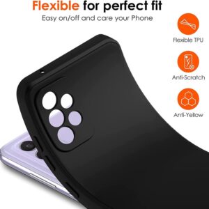KJYFOANI for Infinix Note 30 Case, with [ 2 x Tempered Glass Protective Film], Black Soft Silicone Protection Sleeves Shockproof Bumper Case for Infinix Note 30 (6.78") - Black & Clear