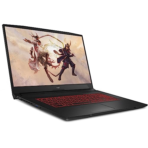 MSI GF76 Katana 17.3" FHD 144Hz Gaming Laptop - 12th Gen Intel Core i7-12700H 14-Core up to 4.70 GHz CPU, 64GB RAM, 2TB NVMe SSD, GeForce RTX 3050 Ti 4GB GDDR6, Windows 11 Pro, Black