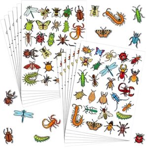 jetec 1040 pcs bug stickers for kids insect stickers butterfly scrapbook stickers for boys girls water bottle laptop book