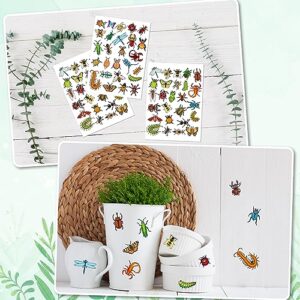 Jetec 1040 Pcs Bug Stickers for Kids Insect Stickers Butterfly Scrapbook Stickers for Boys Girls Water Bottle Laptop Book