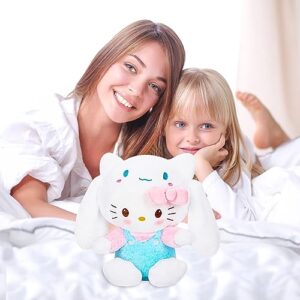 14 Inch Kitt Cinnamon Roll Plush Toys, Lovely Cartoon Soft Stuffed Animals Pillow Doll, Perfect Anime Plush Figure Toy, Birthday Party Favor Gift for Girls Boys Kids Anime Fans