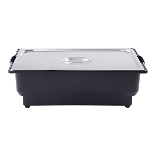 500W Electric Buffet Warmer Server Chafing Dish Buffet Tray Food Warmer Set 3 Compartment Buffet Server Chafing Dish Stainless Steel Chafing Server Set Buffet Server Warmer Food Insulation