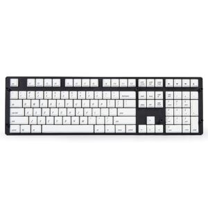 merdia pbt keycaps 108 keys cherry profile keycap set for mechanical keyboard 61/87/104/108 mx switches white color