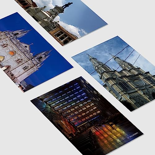 Dear Mapper El Salvador City Landscape Postcards Pack 20pc/Set Postcards From Around The World Greeting Cards for Business World Travel Postcard for Mailing Decor Gift