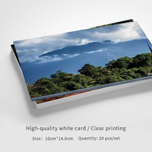 Dear Mapper Honduras Natural Landscape Postcards Pack 20pc/Set Postcards From Around The World Greeting Cards for Business World Travel Postcard for Mailing Decor Gift