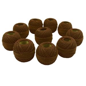 S2J Embroidery Yarn Anchor Set of 10 Pieces Crochet Cotton Thread Knitting Tatting Ball