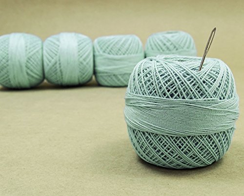 S2J Knitting Thread Cotton Crochet Tatting Yarn Set of 10 Pcs Embroidery Ball