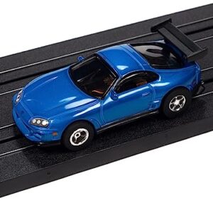 Auto World Xtraction 1994 Toyota Supra (Blue) HO Scale Slot Car