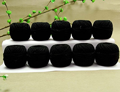 S2J Anchor Crochet Knitting Set of 10 Pcs Thread Tatting Yarn Cotton Embroidery Ball