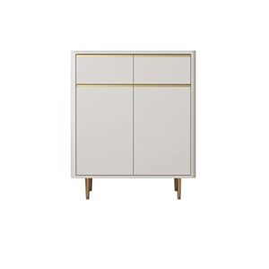 shoes cabinet shoe cabinet home entrance italian minimalist nordic entryway cabinet entry storage cabinet large capacity show cabinet (color : gold, size : 80x35x100cm)