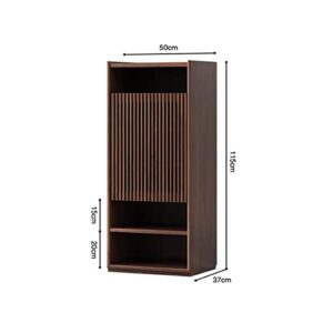 Shoes Cabinet Shoe Cabinet Home Entrance Italian Minimalist Nordic entryway Cabinet Entry Storage Cabinet Large Capacity Show Cabinet (Color : Gold, Size : 80x35x100CM)