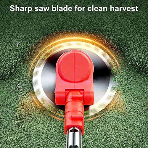 String Trimmer USA Warehouse 12V 2000mAh 2 Batteries 1 Charger Wireless Electric Cordless Grass Trimmer Rod Anti-Slip Telescopic Handle for Lawn Cutting Lawn Care Garden Clearing Weeds Trees