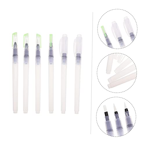 Painting Brushes 1 Set 6pcs Water Storage Pen Artist Paint s Paintbrushes Water s Birthday Set Calligraphy Pen Set Paint Brush Sets Hand Painting Brush Student Paintbrushes