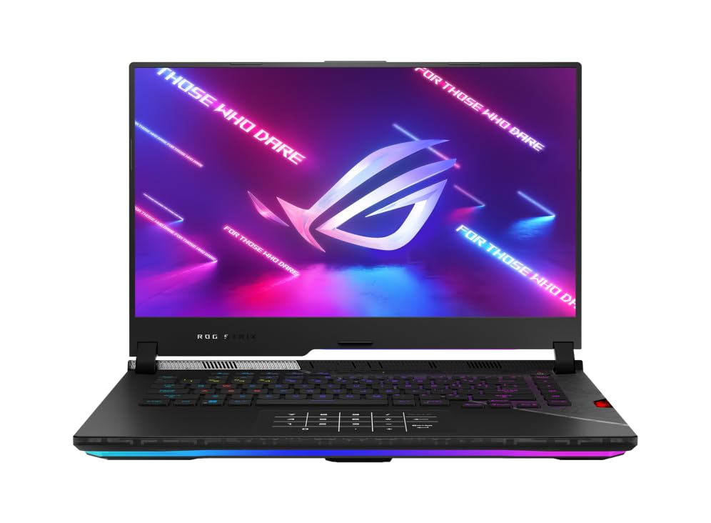 ASUS Rog Strix Scar G533Z 2023 Gaming Laptop 15.6" QHD IPS 240Hz 14-Core Intel i9-12900H 32GB DDR5 1TB SSD NVIDIA GeForce RTX 3070 Ti 8GB Thunderbolt 4 Wi-Fi 6E RGB Backlit Windows 11 Home w/ONT USB