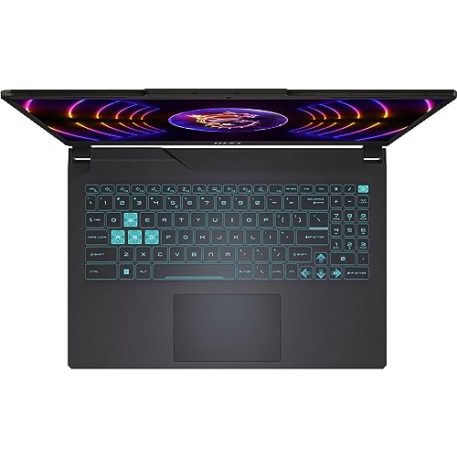 MSI 2023 Cyborg 15 15.6" 144Hz FHD Gaming Laptop Computer, 12th Gen Intel 10-Core i7-12650H, GeForce RTX 4060 8GB, 32GB DDR5 RAM, 1TB PCIe SSD, WiFi 6, Backlit Keyboard, Windows 11, BROAG HDMI Cable