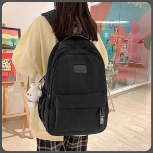 JYQF Cute Backpack for Women Aesthetic Backpack Brevite Backpack Kawaii Backpack Cute Canvas Backpack