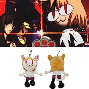 2023 New Anime Cat Ne-co A-rc Plush, 10.6 in Cute Plush, Animals Stuffed Animal Plush Doll, Anime Cat Plush Figure Pillow Toys for Kids and Fans and Collectors Kids Bed Sofa and Home Dec