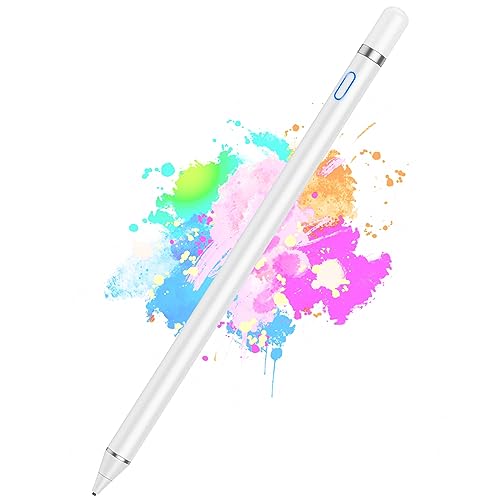 Stylus Pens for Touch Screens, Active Stylus with Fine Point Tip, High Sensitivity Stylus, Compatible with iPad/iPhone/Android/Tablets and Other Capacitive Touch Screens Devices