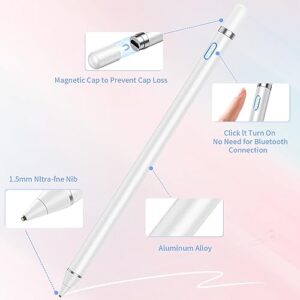 Stylus Pens for Touch Screens, Active Stylus with Fine Point Tip, High Sensitivity Stylus, Compatible with iPad/iPhone/Android/Tablets and Other Capacitive Touch Screens Devices