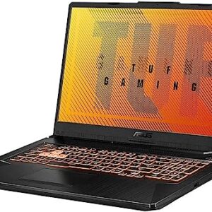 ASUS TUF Gaming Laptop, AMD 6-Core Ryzen 5 4600H, 17.3" FHD 144Hz IPS Display, NVIDIA GeForce GTX 1650, 64GB DDR4 2TB SSD, Single-Zone RGB Backlit Keyboard, Wi-Fi, USB-C, RJ-45, Win11 Home