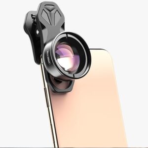 toyofmine Professional Macro Photography Lens for Smartphone, Macro Lenses for iPhone, Samsung, Galaxy, Oneplus, Android Phone(Fits for Almost All Phone), Cell Phone Macro Lens Attachment for iPhone