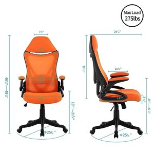 Homedot Ergonomic Home Office Chair Executive Desk Computer Chair with Headrest,Adjustable Home Desk Chair Rolling with Lumbar Support,Swivel Task Chair with High Back Gaming Chair