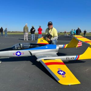 BoomerangRCJets Super Elan (Fly Navy) - RC Planes for Adults, Gorgeous and Durable Remote Control Plane/Jet/Toy for Adults, Required RC Transmitter and Receiver to Fly (HELIDIRECT)