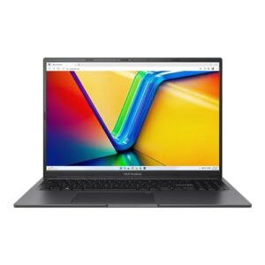 asus vivobook-16x laptop, intel 14-core i9-13900h, 16" fhd+ 120hz ips display, nvidia geforce rtx 3050, 16gb ddr4 2tb ssd, backlit keyboard, type-c, wi-fi 6e, win11 home, indie black