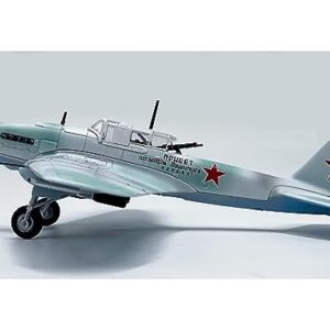 Ilyushin IL-2M3 Sturmovik Aircraft White Camouflage Hello to The Envoys of The Tuvan People Soviet Air Force 1/72 Diecast Model Airplane by Legion LEG-14629LC