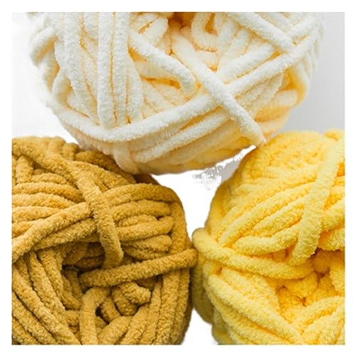 60g/Ball Knitting Yarn Wool Line Baby Scarf Hat Shoe Soft Crochet Yarn Handmade DIY Coarse Wool Thread for Sewing Accessories (Color : 08 Sky Blue)