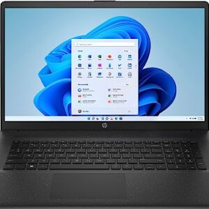 HP Laptop 17 17.3" FHD (1920 x 1080) Laptop Computer - AMD Ryzen 7 7730U 8-Core up to 4.50 GHz Processor, 16GB DDR4 RAM, 2TB NVMe SSD, AMD Radeon Graphics, Windows 11 Pro, Black