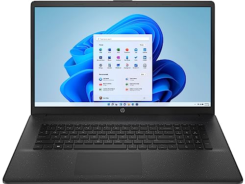 HP Laptop 17 17.3" FHD (1920 x 1080) Laptop Computer - AMD Ryzen 7 7730U 8-Core up to 4.50 GHz Processor, 16GB DDR4 RAM, 2TB NVMe SSD, AMD Radeon Graphics, Windows 11 Pro, Black