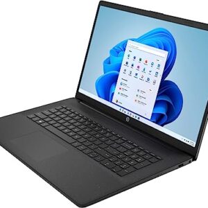 HP Laptop 17 17.3" FHD (1920 x 1080) Laptop Computer - AMD Ryzen 7 7730U 8-Core up to 4.50 GHz Processor, 16GB DDR4 RAM, 2TB NVMe SSD, AMD Radeon Graphics, Windows 11 Pro, Black