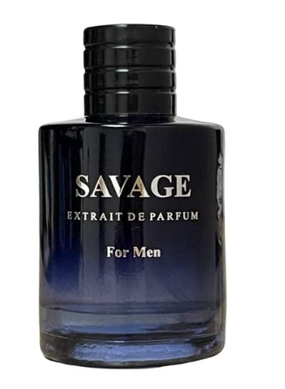 Savage for Men - 3.4 Oz Men's Extrait De Parfum Spray | Impression of Sauvage | Masculine Scent for Daily Use Men's Casual Cologne.