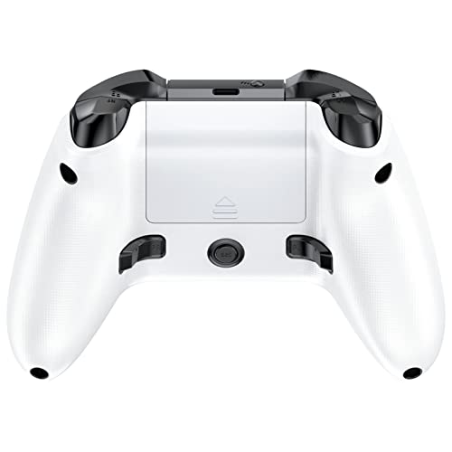 32Ft Wireless Controller Replacment for Xbox Controller, Compatible with Xbox One, Xbox Series X/S, Xbox One S/X, Steam, Android/iOS/PC Windows 7/8/10/11, Built-in Dual Vibration and Headphone Jack with TURBO Funtion (White)