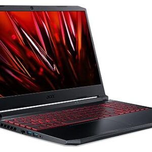 acer Nitro 5 Gaming Laptop, 15.6" FHD IPS 144Hz, 32GB RAM 1TB NVMe SSD, Intel Core i5-11400H Up to 4.5GHz, GeForce RTX 3050Ti GDDR6, WiFi6, Backlit Keyboard, HDMI, RJ-45, Win 11 +GM Accessory