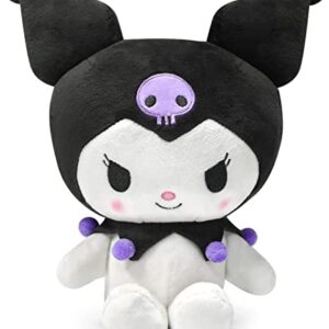 GIRARVS Kurоmi Plush Toys - Cute Soft Doll Toys - Originating from Children's Favorite Cartoon Animations - Popular Among All Children (Black)