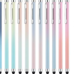 Stylus Pens for Touch Screens 12 Pack Linfanc Stylus Pen for iPad High Sensitivity and Precision Capacitive Stylus Pen for iPhone All Touch Screens Devices, Extra 24 Replacement Tips