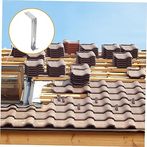 LIGHTAOTAO 20pcs Tile anti-slip buckle roof tile fasteners tile seam clips flooring product roof hook brick clips stainless steel hooks for hanging stainless steel hooks outdoor deck tiles