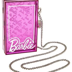 Spirit Halloween Pink Classic Barbie Box Crossbody Bag | Barbie Accessory | Barbie Purse