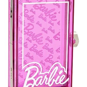 Spirit Halloween Pink Classic Barbie Box Crossbody Bag | Barbie Accessory | Barbie Purse