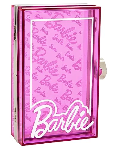 Spirit Halloween Pink Classic Barbie Box Crossbody Bag | Barbie Accessory | Barbie Purse