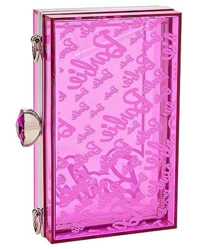 Spirit Halloween Pink Classic Barbie Box Crossbody Bag | Barbie Accessory | Barbie Purse