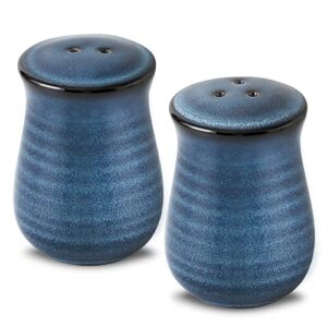 Tikooere Ceramic Bundle - Salt and Pepper Shakers Set and Ceramic Mixing Bowls Set of 3