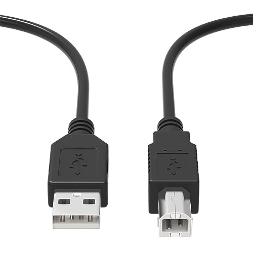 Marg USB Cable Cord for Citizen CT-S310 CT-S310A CT-S310II CTS310 CT-S2000 CT-S2000PAU-BK CT-S2000PAU-WH Thermal POS Printer