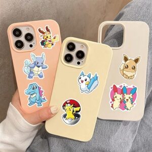 100 Pcs Cute Anime Stickers for Kids, Water Bottle Kawaii Cartoon Stickers, Vinyl Waterproof Cute Stickers, Laptop Phone Skateboard Stickers for Teens Girls Kids Teachers, Stickers Bulk